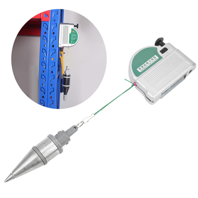 Plumb Bob, Alloy Steel Magnetic Wire Hammer with Fixed Pin for Verticality Measurement