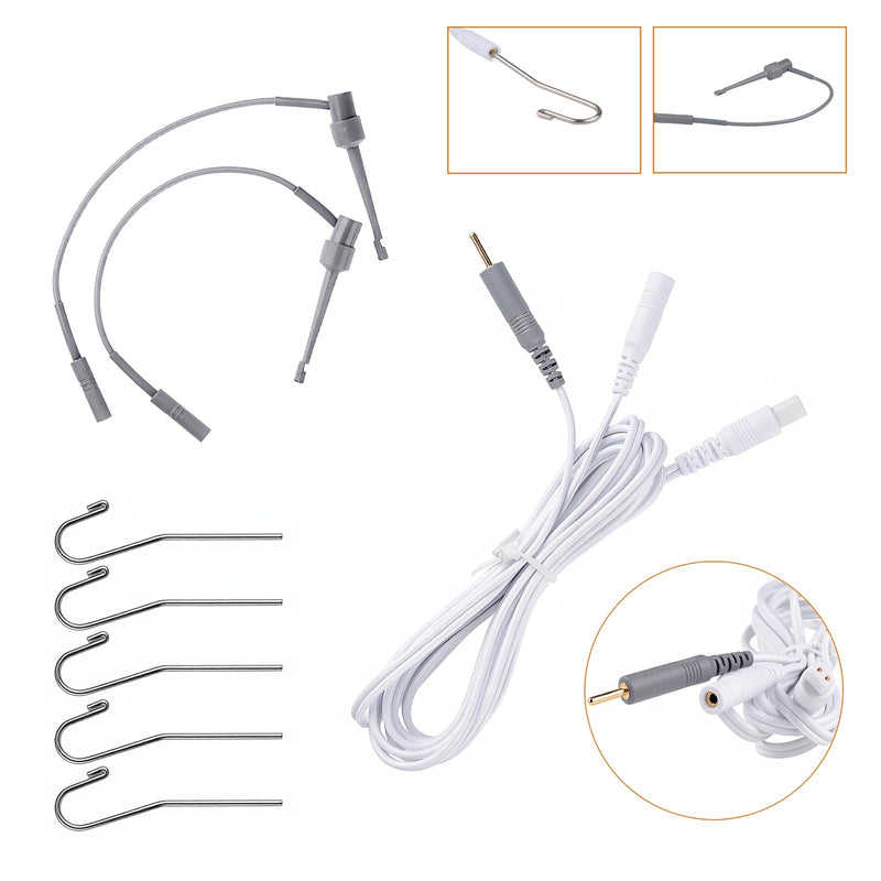 REEHUT Apex Locator Accessories Measuring Wire Probe Code Cable Endo File Holder for Apex Locator 7pcs a Set