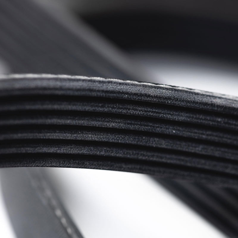 uxcell 380j6 PJ V-Ribbed Belt 6 Ribs 38" Length x 0.55" Width, EPDM Poly V Belt