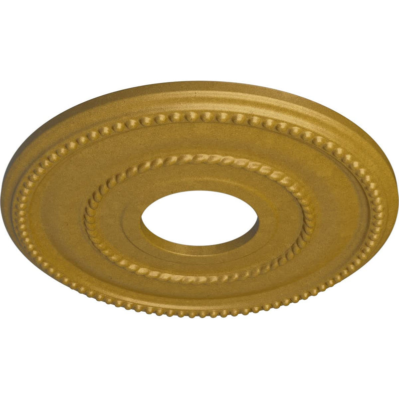 Ekena Millwork Valeriano Ceiling Medallion, Pharaoh's Gold Pharaoh's Gold (Metallic Series)