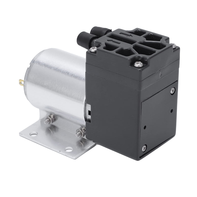 DC 12V Mini Vacuum Pump - 6W Micro Diaphragm Pump Air Compressor, Aluminum Negative Pressure Air Suction Pump for Gas Analysis Sampling Instrument