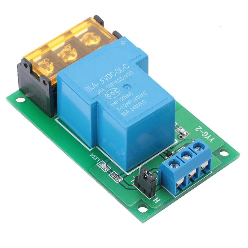 YWBL-WH Relay Way 30A Optocoupler Isolation Relay Module High Power Relay High/Low Level YYG-2(5VDC) (1)