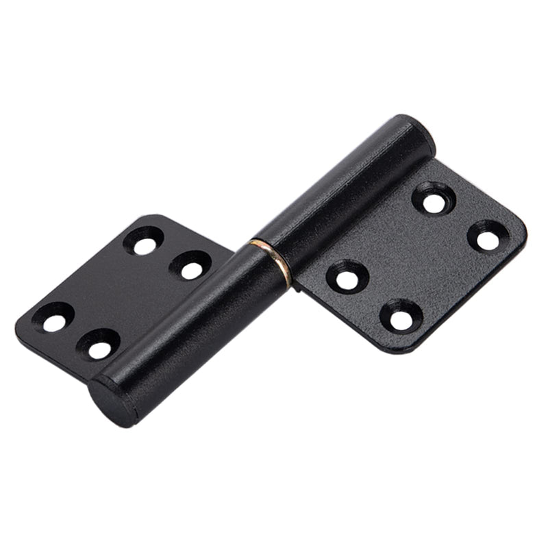 6 Pcs 4 Inch Lift Off Hinges Flag Hinges Black Door Hinge Removable Hinges 3 left + 3 right