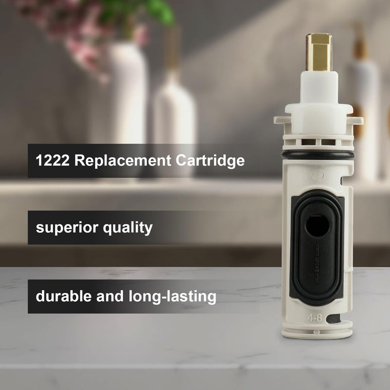 1222 One-Handle Posi-Temp Faucet Replacement Cartridge | Compatible with Shower Only Configurations and Moen Tub Shower | Aftermarket Replacement | Durable Brass and Plastic