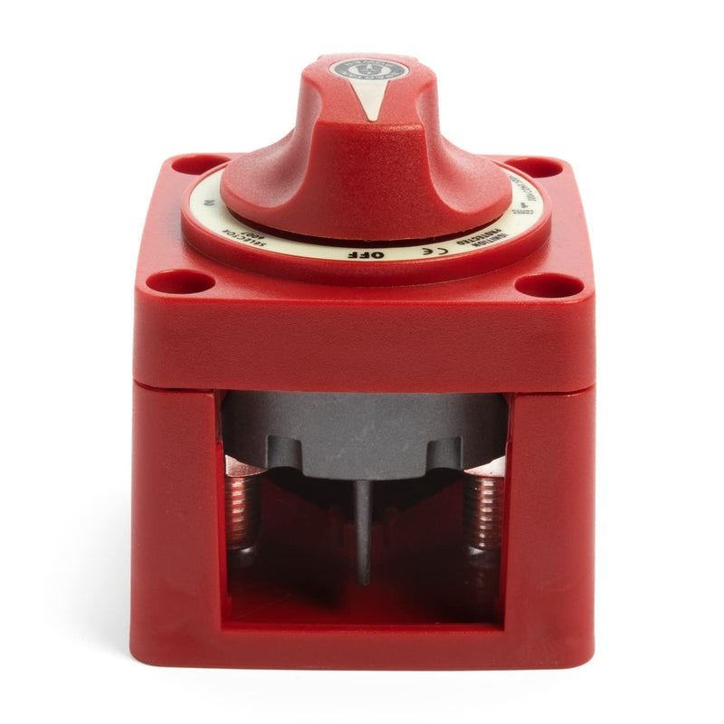 Spartan Power 300A Battery Combiner and Selector Switch 4 Position Red 300A Selector 4 Position