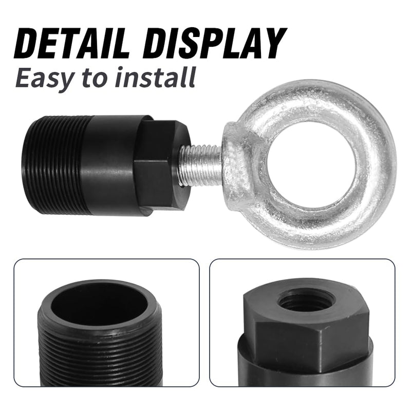 Hoypeyfiy 91-90455-1 Outboard Lifting Eye Ring Tool Replacement for Mercury, Replacement for Mariner, Replacement for Force, Replacement for Yamaha Outboard Motors