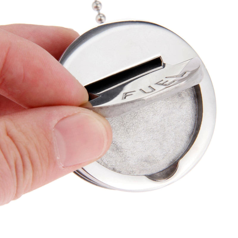 1 Pack Marine Hardware 316 Stainless Steel 1.5"( 38mm )Deck Filler/ Fill Keyless Cap Boat Accessories Yacht (Type: Diesel, 38mm 1.5inch) Type: Diesel