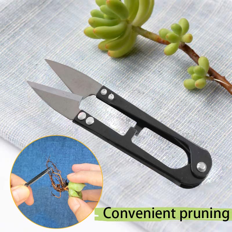 12 Pcs Succulent Tools Set Mini Transplanting Garden Tools Kit for Indoor Gardening Flower Pot Cactus Care 12 PCS Tools