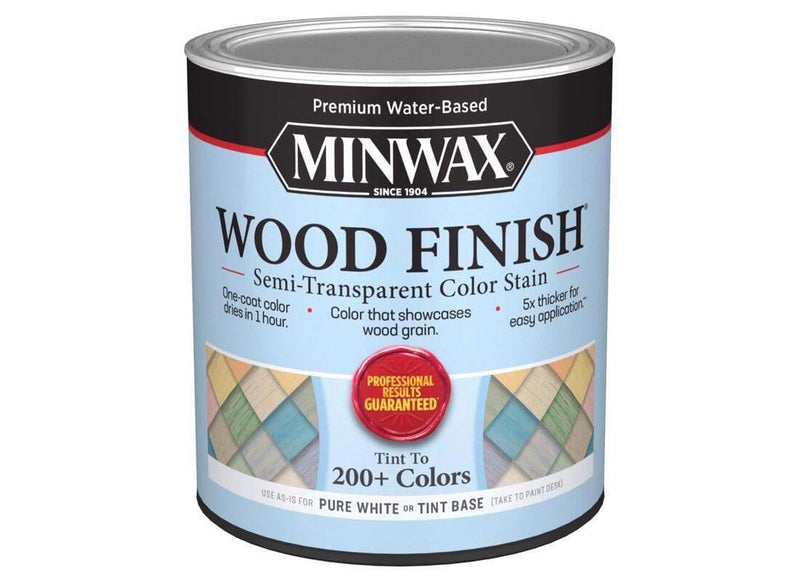 Minwax Wood Finish Semi-Transparent Color Stain, Tint Base, Quart