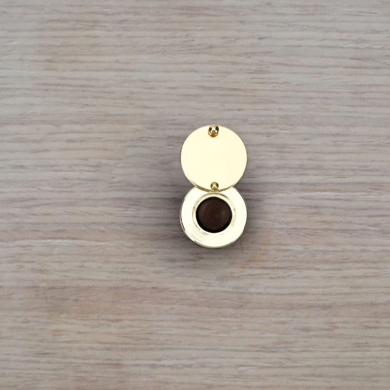 Apartment Door Security Peephole Cover for Inside Apartment Door Peep Hole Covers Viewer Cover Copper Viewer Peephole Plate