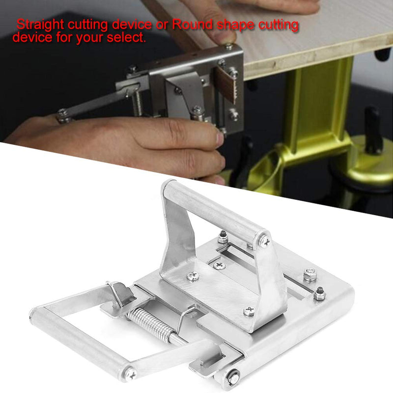 KUIDAMOS Portable End Cutter, Stainless Steel Banding Trimmer, Straight & Round Cut, 2 Flute, 83mm, 2.8in Shank, Cutter
