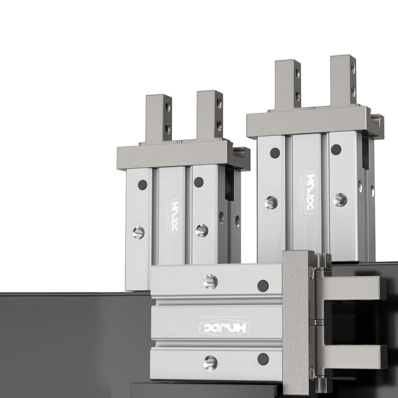 Pneumatic finger cylinder small parallel grippers pneumatic fixture MHZ2-16D magnetic thread -16D