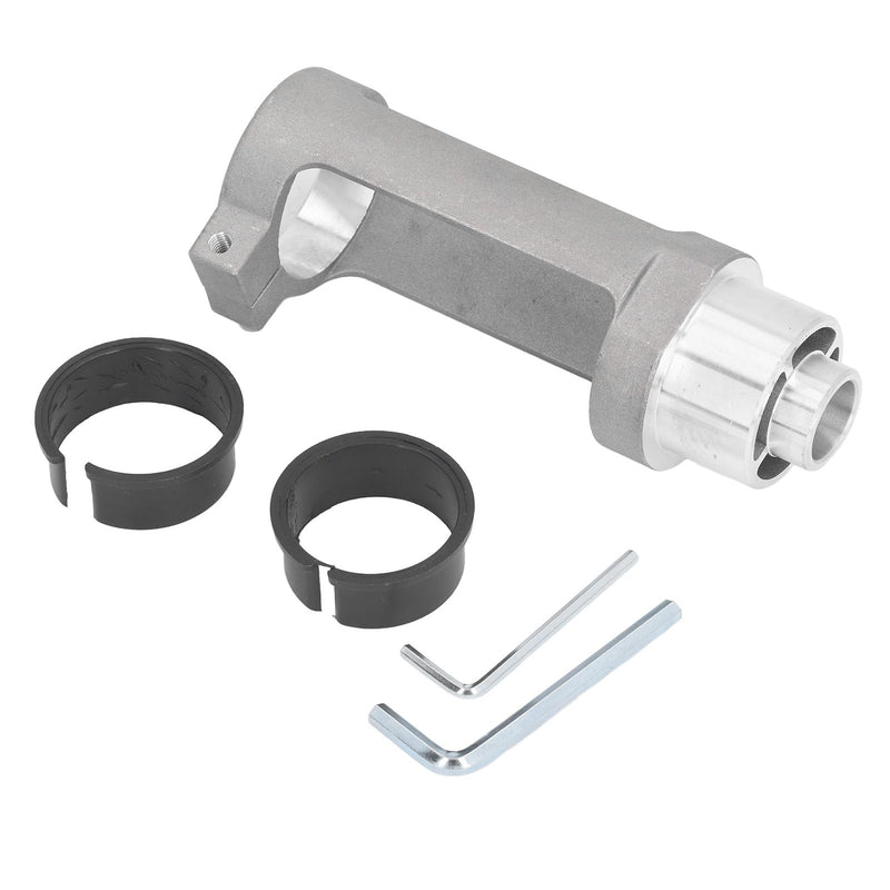 Yunseity Aluminium Alloy Mortising Attachment for Hand Drill/Drill Press, 38-43mm Diameter Hole Drill Bits for Wood, 1 Count