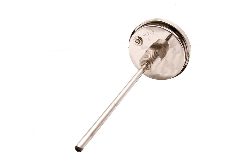 Industrial Bimetal Thermometer 3" Face x 6" Stem, 0-250Ãƒâ€šÃ‚°F, S.S. Case w/Calibration Dial 1 ['6" Stem, 0-250Â°F']