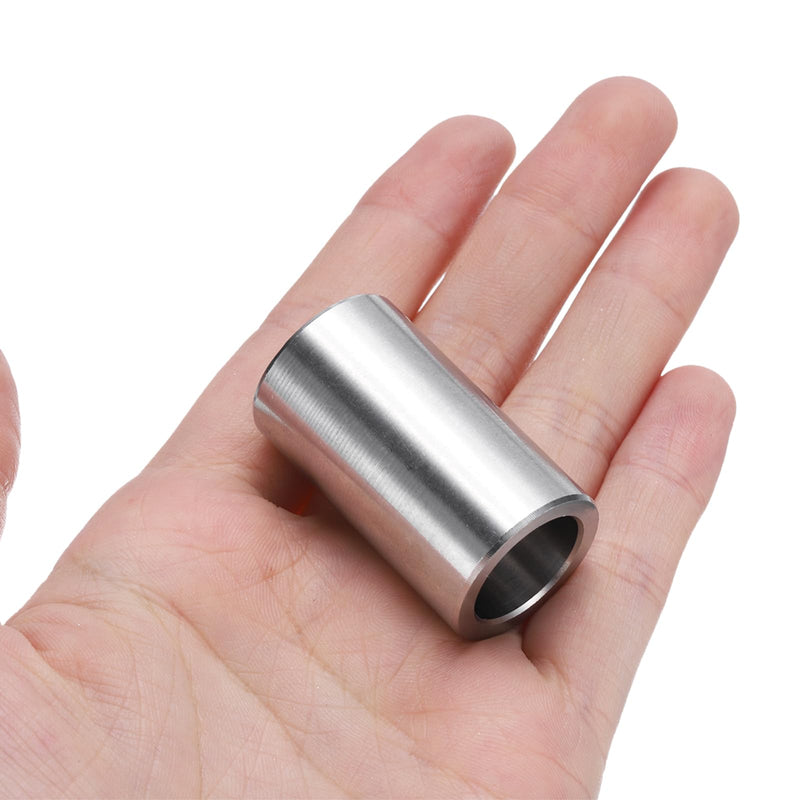 uxcell 10pcs Stainless Steel Spacer 5/8" Bore x 7/8" OD x 1-1/2" Length Screw Standoff Bushing Plain Finish Round Metal Spacer for 5/8 Screws Bolts and Rods 5/8" x 7/8" x 1-1/2"