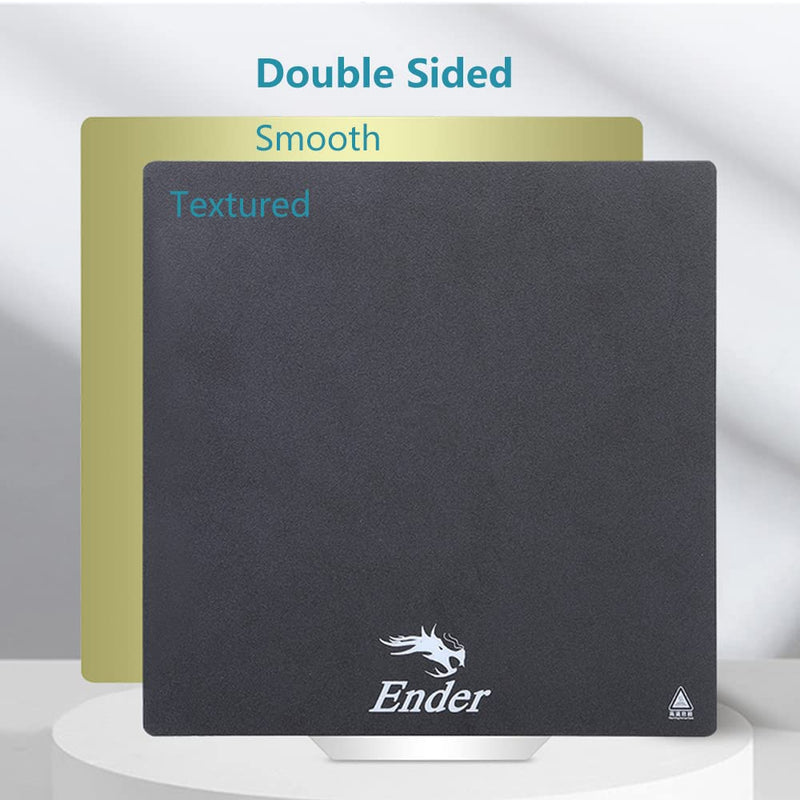 Creality Ender Double-Sided PEI Magnetic Flexible Heated Bed Printing Platform 235 * 235 * 1.2mm for Ender 3/Ender 3 V2/Ender 3 Pro/Ender 5/Ender 5 Pro 3D Printer