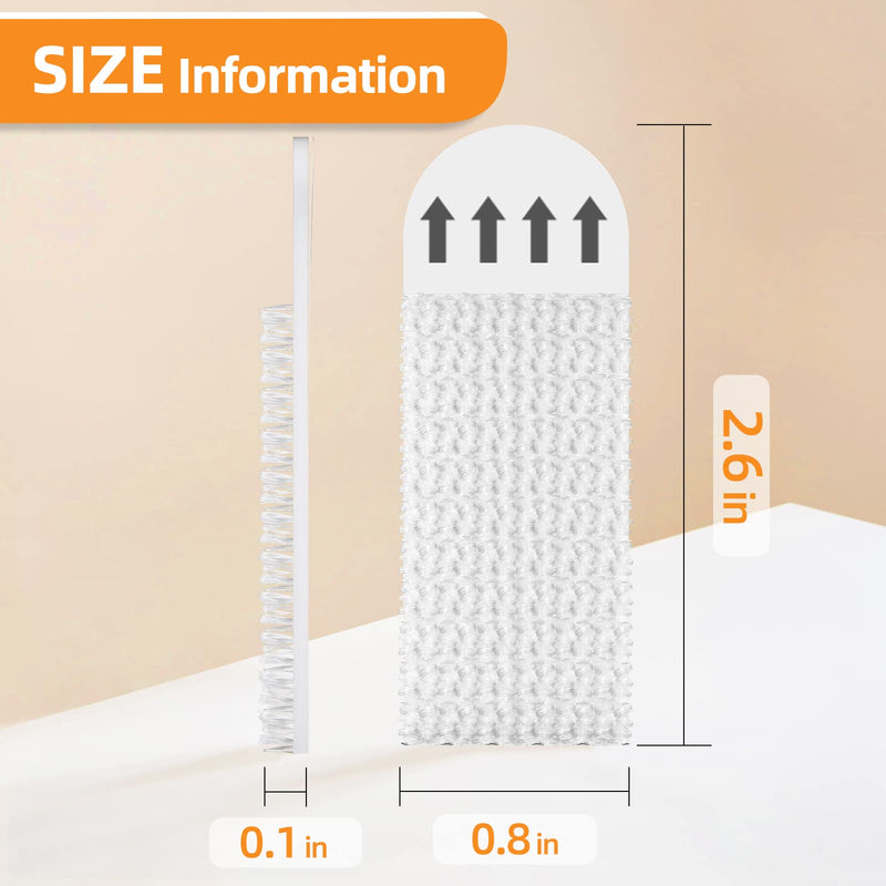 Picture Hanging Strips,Picture Hanger Kit, Removable Damage Free,Picture Hanging Hooks,White Medium(40Pack) Picture Hanging Strips-M