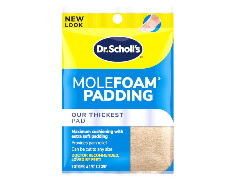 Dr. Scholl's Molefoam Padding 2 Each (Pack of 5)