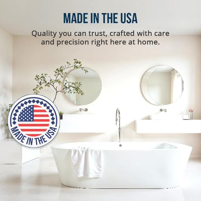 Ekopel Tub Cast Roll On Non Slip – Primer + Top Coat Included – DIY Tub & Tile Reglazing Kit – Bright White Gloss Finish – Longest Lasting PRO/DIY Reglazing Bathtub Paint - Odorless Low VOC Tub Paint Kit – Made in USA (Roll On Non Slip)
