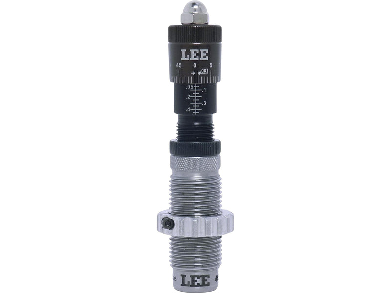 Lee .380/9mm/40 S&W/10mm Micrometer Factory Crimp Seater Adapter, Black, 92128