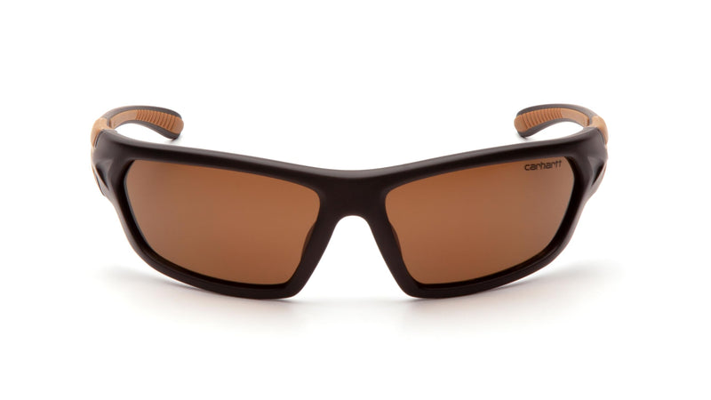 Carhartt Gear CHB291 Carbondale Antique Mirror Polarized Lens - One Size Fits All - Black Polybag Packaging
