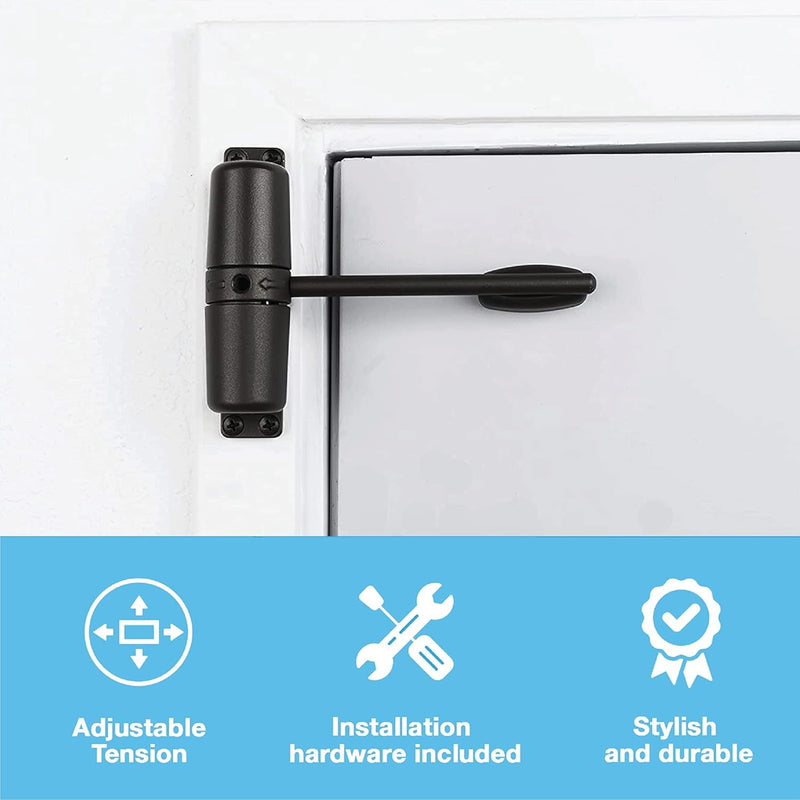 Wright Products VWC50BZ, Vertical Closer , Black (Pack of 1) Bronze