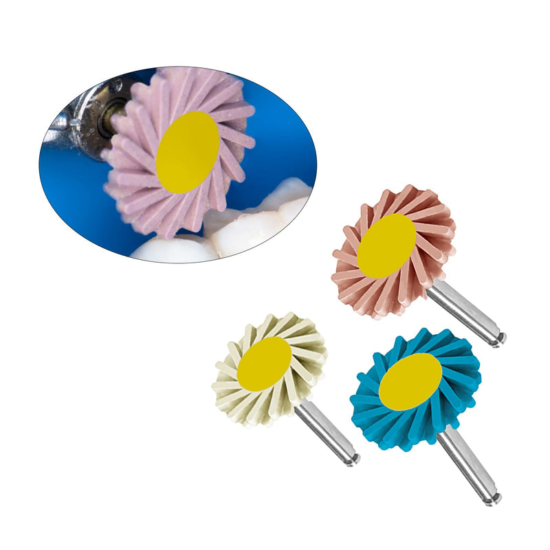Dental Composite Polishing Wheels, Dental Polishing Discs Dimond Impregnated Polishing System for Glass Ceramic and Zirconia Polishing