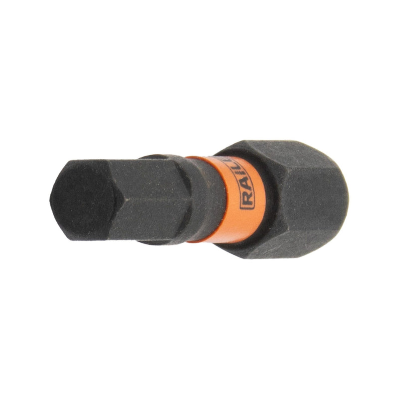 Hex 5mm Impact Driver Bit - Railer Allen Wrench Drill Hex Bits. 1/4 Quick Release S2 Steel 2 inch 5mm Hex Bits. (5 Pack) Hex 5mm