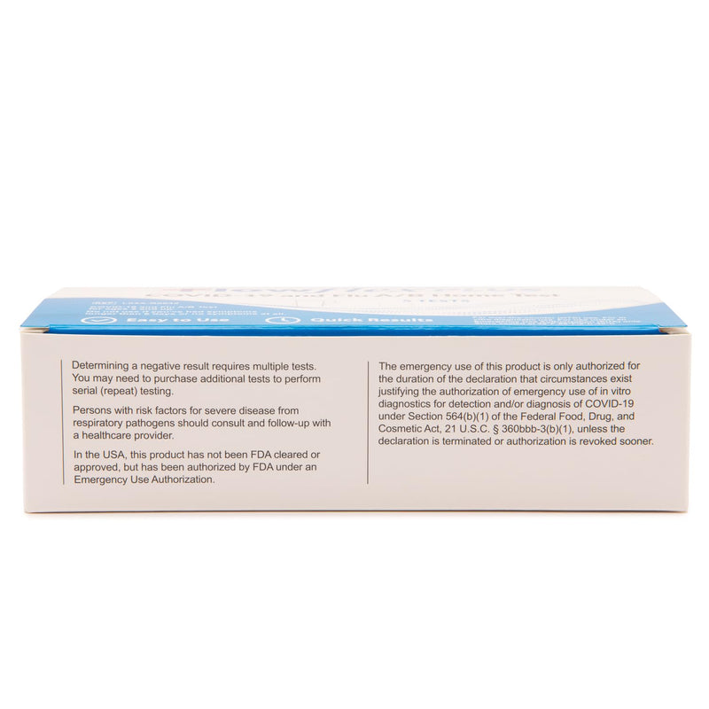 Flowflex® Plus COVID-19 and Flu A/B Home Test - (1 Package, 5 Tests) Flu A&B 3-in-1 Antigen Rapid Test, Results in 15 Minutes, FDA Authorized. Non-invasive Nasal Swab, Easy to Use with No Discomfort 1 Pack, 5 Tests