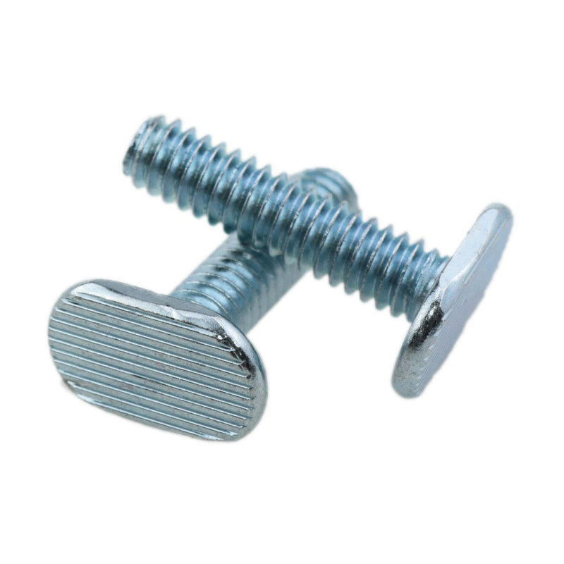 yukata T Track Bolts 1/4"-20 T Track Bolts T Slot Bolts General Purpose T-Track 1 Inch Long T-Slot Bolt T-Track Fittings for Woodworking Fixtures and Fixing Devices 12PCS (1inch) 1inch