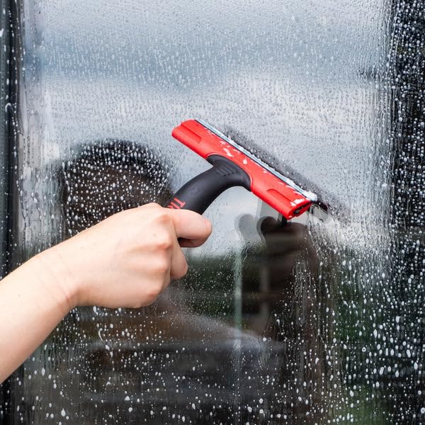 Triumph JBF MK3 Scraper with Double Edged Blade, Professional Glass Scraper - 6 inch - Angled