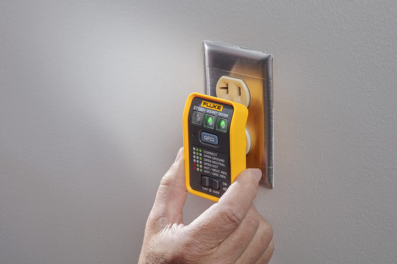 Fluke ST120+ GFCI Socket Tester with Audible Beeper - NewNest Australia