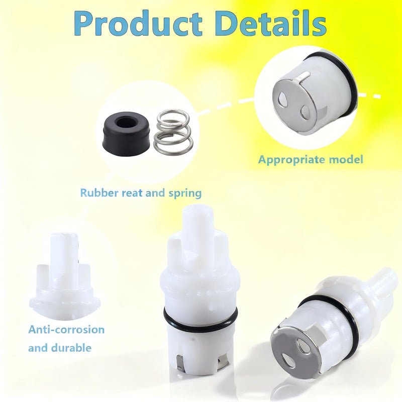 RP42096 Faucet Cartridge Repair Kit 2 Pack Compatible with Delta and Peerless faucet