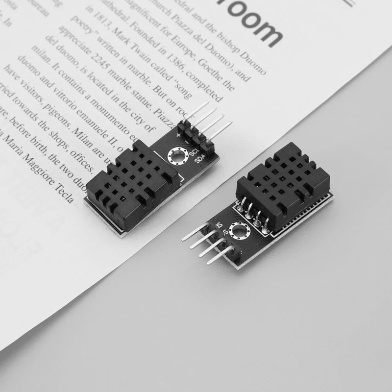 eMagTech 3pcs DHT20 Sensor DHT20 Digital Temperature Sensor Humidity Sensor I2C Interface Sensor for Heating Ventilation Air Conditioning Systems Dehumidifiers Testing Measurement Equipment