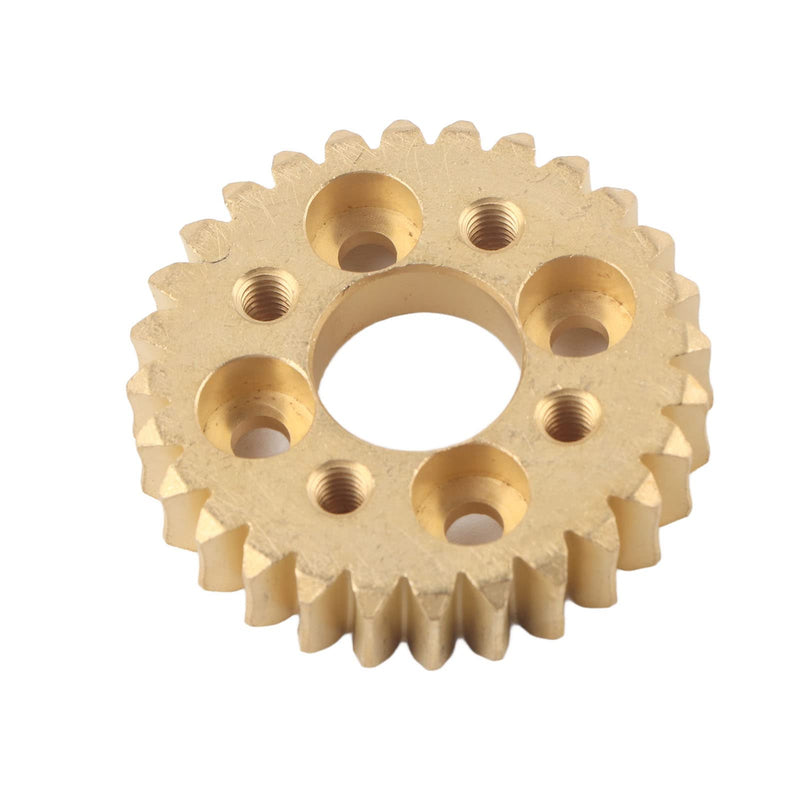 Worm Speed Reducer, Worm Gear Set 6mm Bore Gear Shaft 28:1 Reduction Ratio 24 Teeth Worm Wheel High Torsion for Motor Internal Drive Accessories