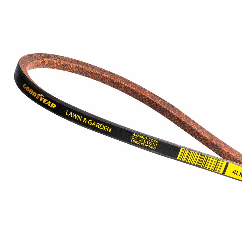 Goodyear 4LK310 Lawn and Garden Aramid V-Belt 1/2 x 31 in 1/2 inch Top Width X 31 inches Long