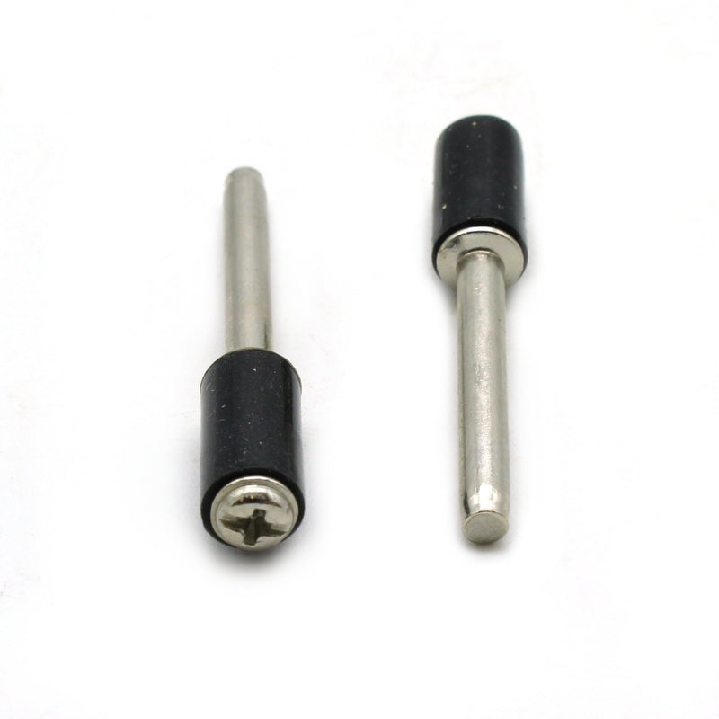TEMO 10 pc 1/4 Inch Rubber Mandrel Sand Drum Holder 1/8 Inch Shank for Dremel Rotary Tools 1/4"Mandrel