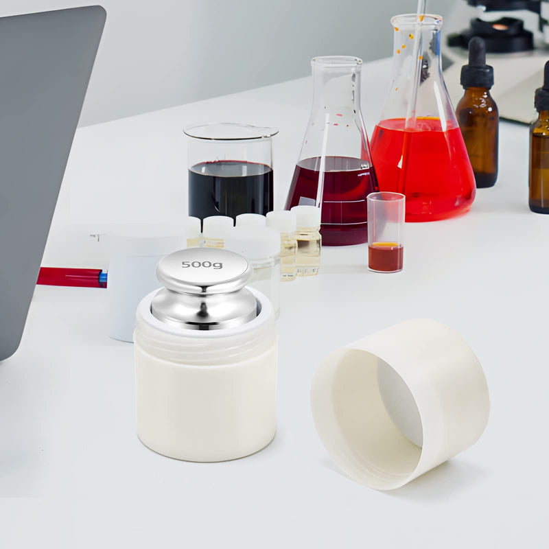 Bonvoisin500g Calibration Weight for Digital Scale, Class M1, Carbon Steel, Chrome Finish (500g) 500g