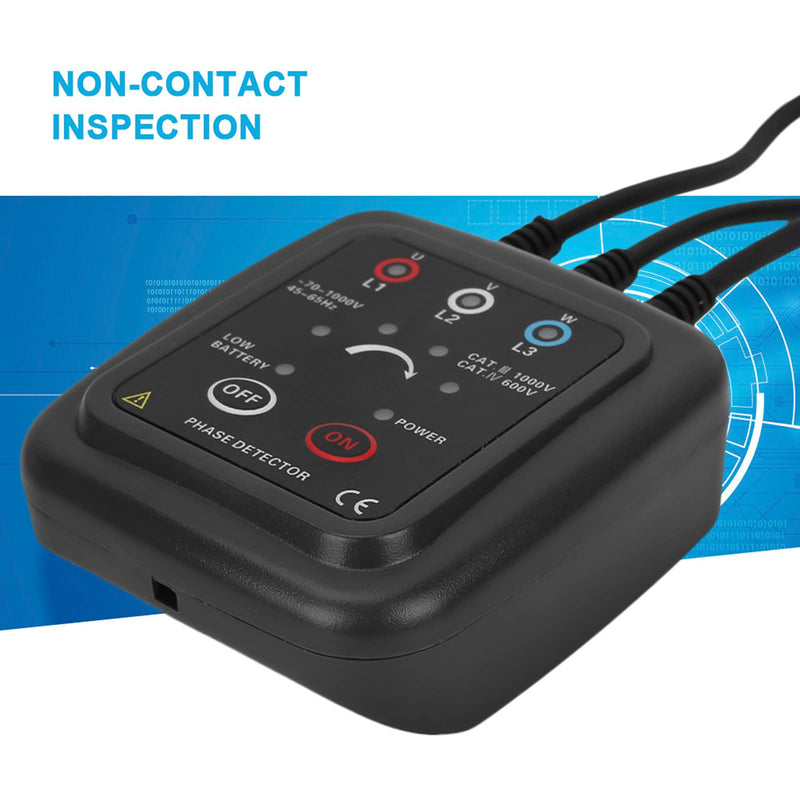 ETCR1000C Non Phase Sequence Detector Magnetic Base Phase Meter