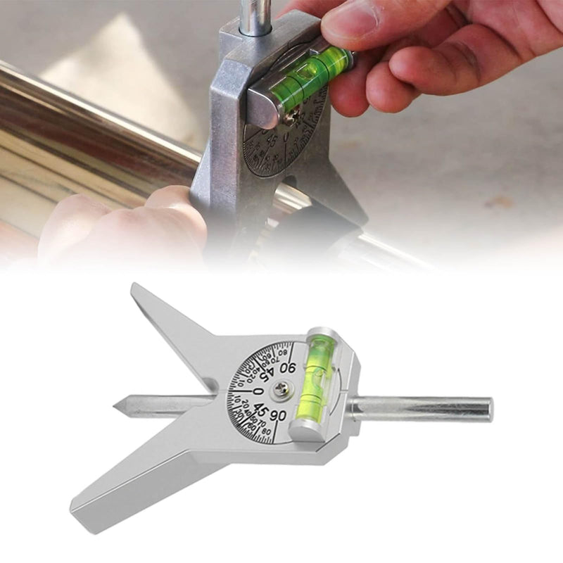 PNG Tools Professional Pipe Center Finder and Marker Tool, High Accuracy Positioning with Sturdy Aluminum Alloy, Essential Pipefitting Tool for Plumbers and HVAC Technicians