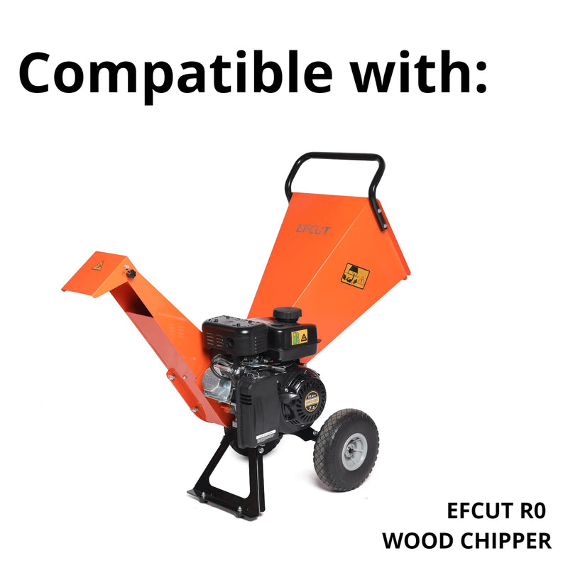 Blades Replacement for R0 Wood Chipper Shredder Mulcher, High Speed Steel Blades Set (Qty 2pcs)
