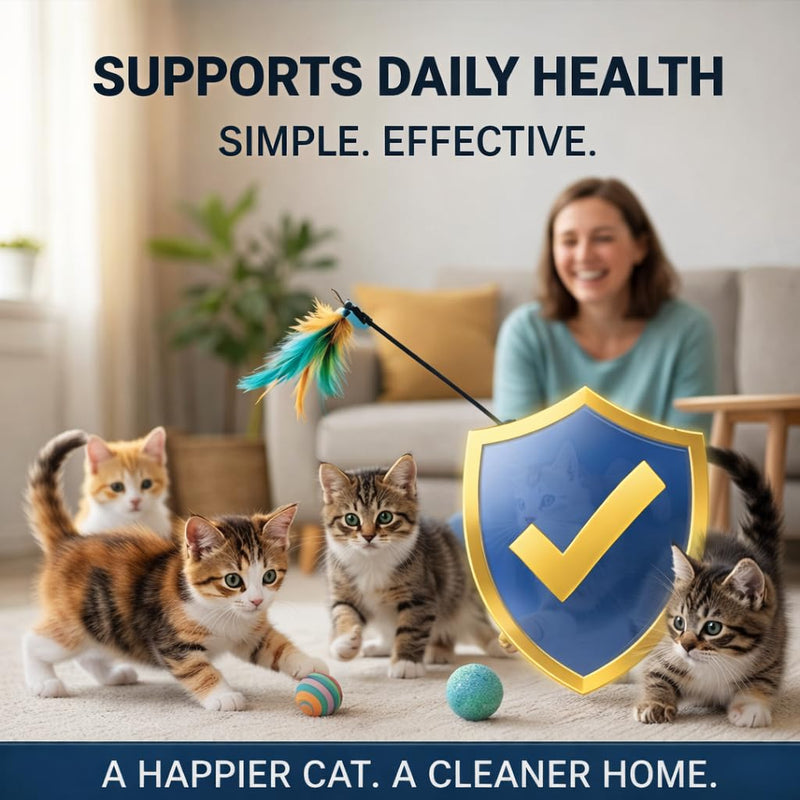 Broad Spectrum Cat and Kittens Dewormer for tapeworms, hookworms, roundworms
