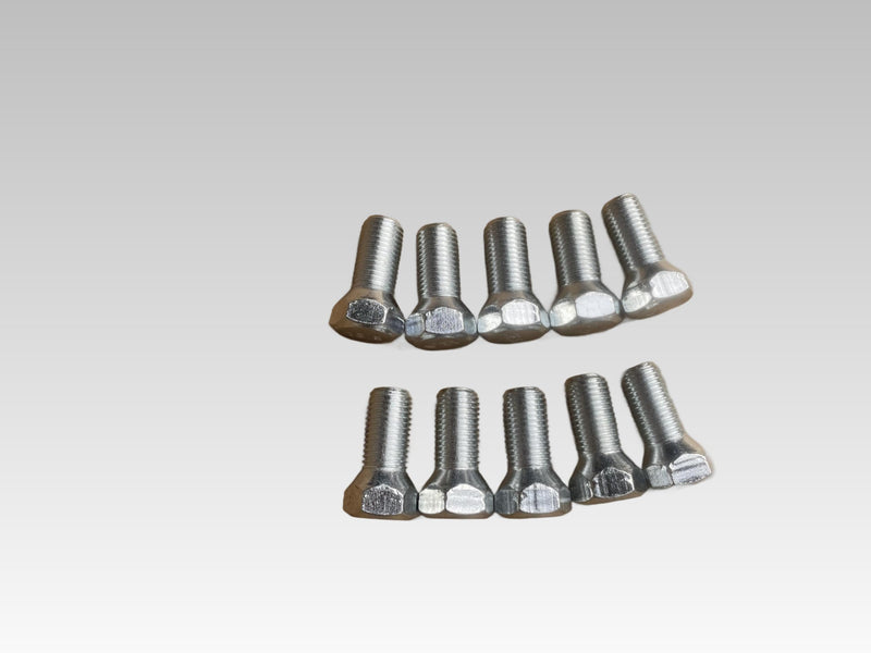 10pcs Wheel Bolts MT1046 JD20 MT2228 Replacement for John Deere 110 110H 112 112H 140 325 425 1600 1620 WF1620 3215 3235 8700 8800 Mowers, Gator 4X2 6X4 UTV