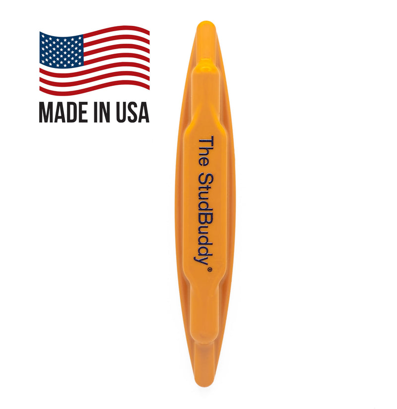 The StudBuddy® Magnetic Stud Finder Tool - Made in the USA - Easy to Use Stud Finder Magnet - No Batteries Required - Powerful Magnet Stud Finder - Wall Stud Finder for Drywall and Wood - Studfinder 1 pack