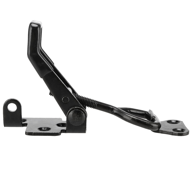 4 Pack Black Toggle Latch Clamp, 4002 Style Pull Action Latch Toggle Clamp, Quick Release Toggle Latch with Lock Hole, Adjustable Toggle Clamp for Trunk Jig Door Toolbox