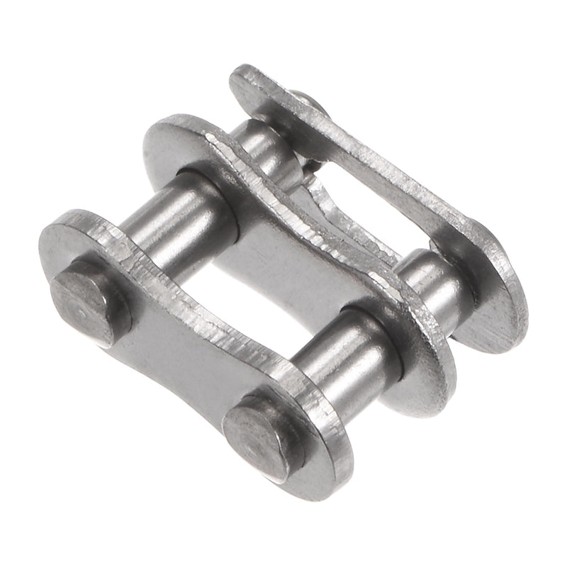 uxcell 10Pcs #35 Chain Master Connector Link Roller 3/8" Pitch Stainless Steel Standard Connecting Split Links for 06C Chain