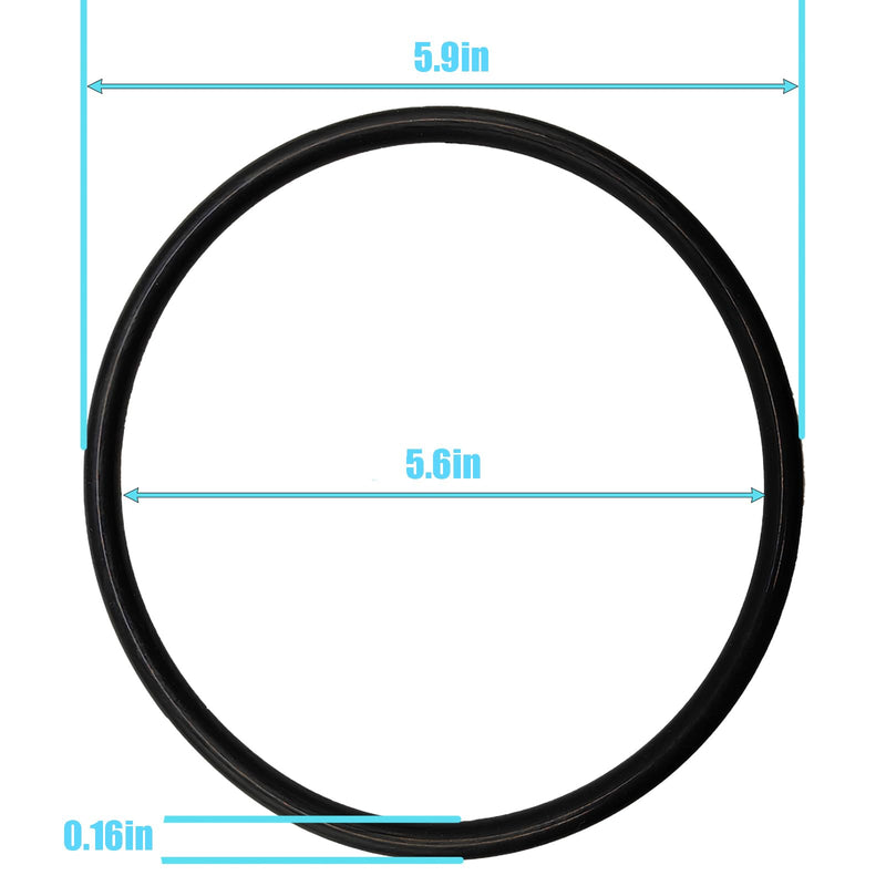 O-Ring 151122 Compatible with Pentair Water Filter Big Blue Housings Seals Gasket Buna-N (2 Pieces/Pack)