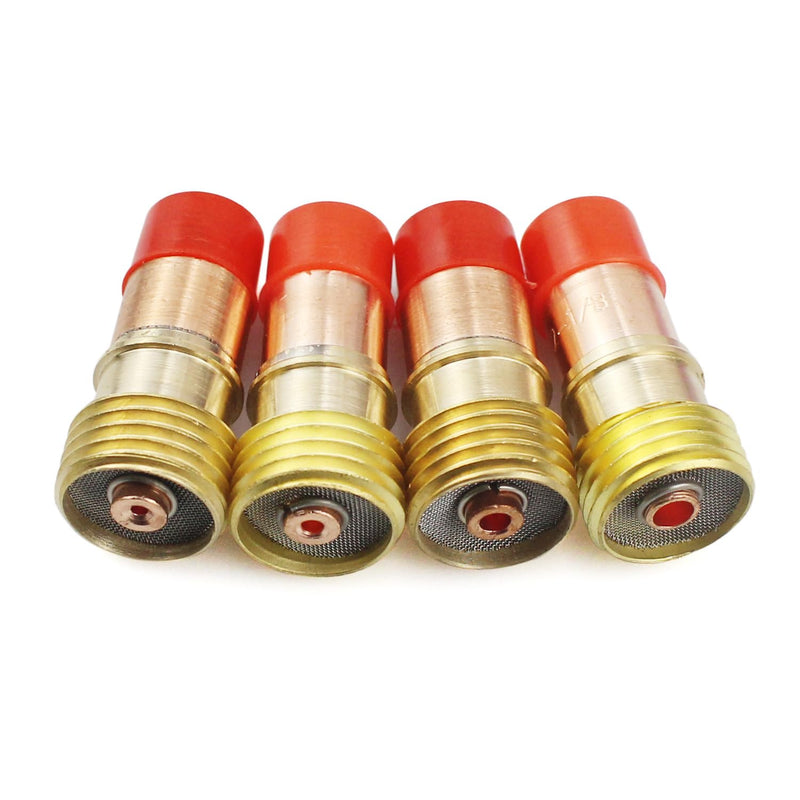 36pcs TIG Welding Torch Accessories Stubby Gas Lens 4#~12# Glass Cup Kit For WP-17/18/26 36PCS