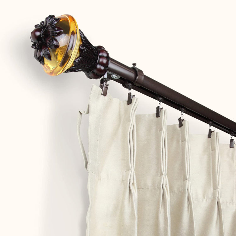 10 Sliders for Cordless Traverse Rod - Black