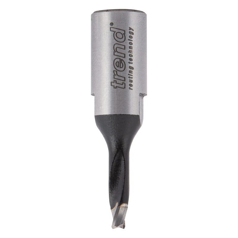 Trend Domino Router Bit, 4mm Diameter, Double Spiral Up-Cut, Carbide Tipped, Compatible with Festool Domino DF500, DOM/04